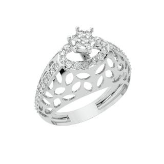 Edgar Diamond Engagement Ring